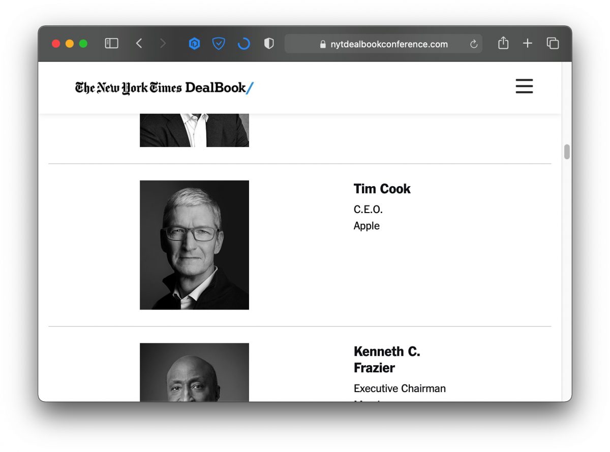 Tim Cook 加密貨幣