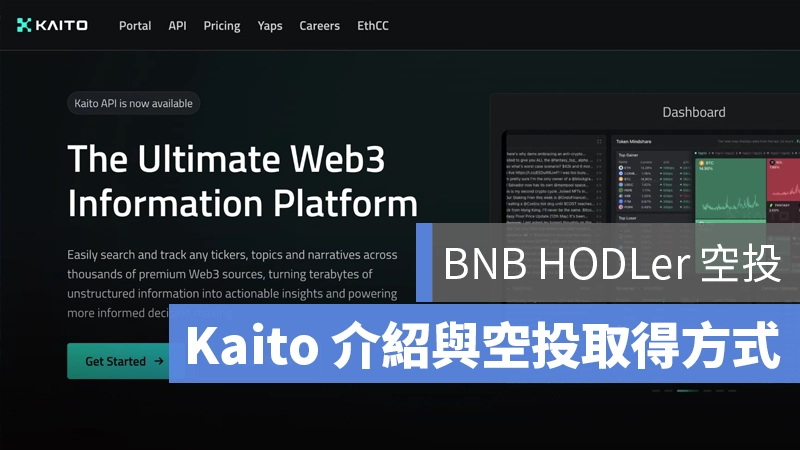 幣安 HODLer Kaito